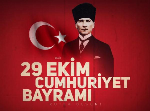 Bugün, Türk milleti olarak istiklal ve istikbal yolunda verdiğimiz kurtuluş mücadelesinin millet egemenliğiyle taçlandığı kutlu bir gündür...